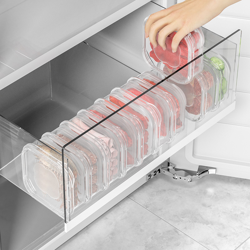 Food Grade Freezer Storage Box - Food Storage With Dividers 评论和价格