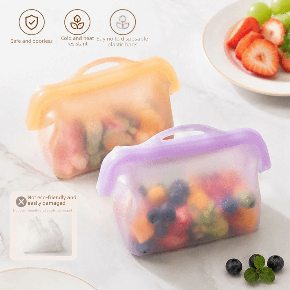Leak Proof Silicone Food Stora - Food Storage And Temperature 评论和价格