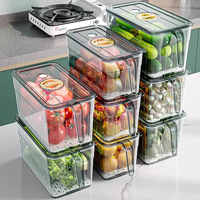 Refrigerator sorting storage b - Food Storage Box Set 评论和价格