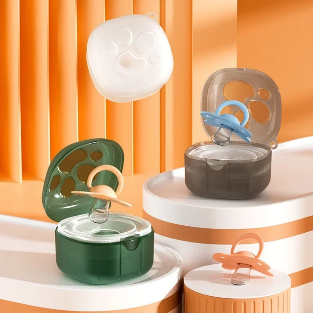 Food Grade Silicone Pacifier B - Food Storage Baby 评论和价格