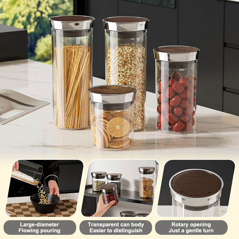 Uforu Food Grade Cereal Contai - Airtight Cereal Jar 评论和价格