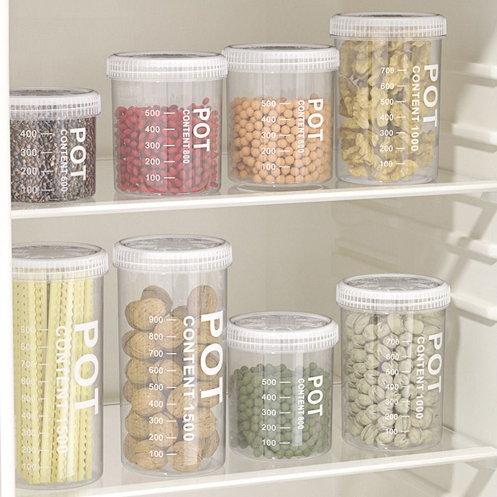 Large Capacity Kitchen Food St - Airtight Cereal Jar 评论和价格