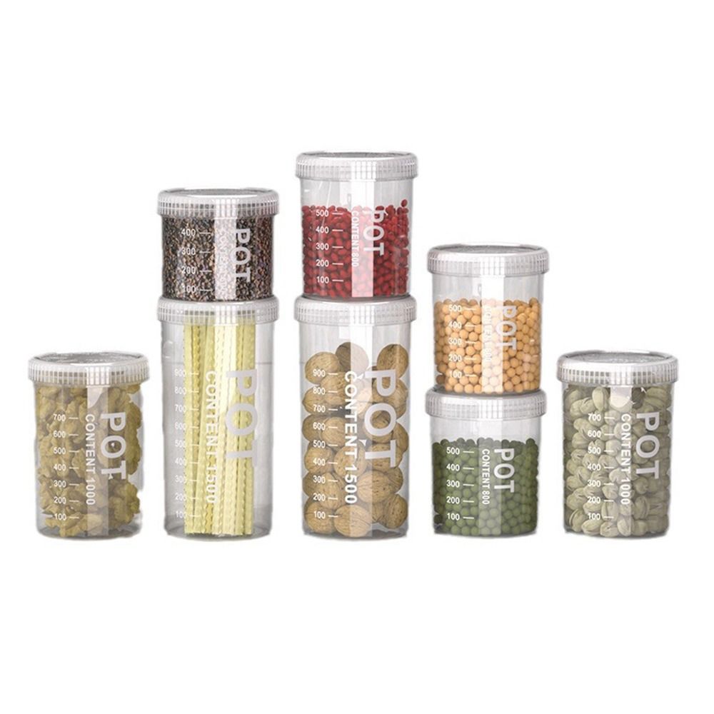Large Capacity Kitchen Food St - Airtight Cereal Jar 评论和价格