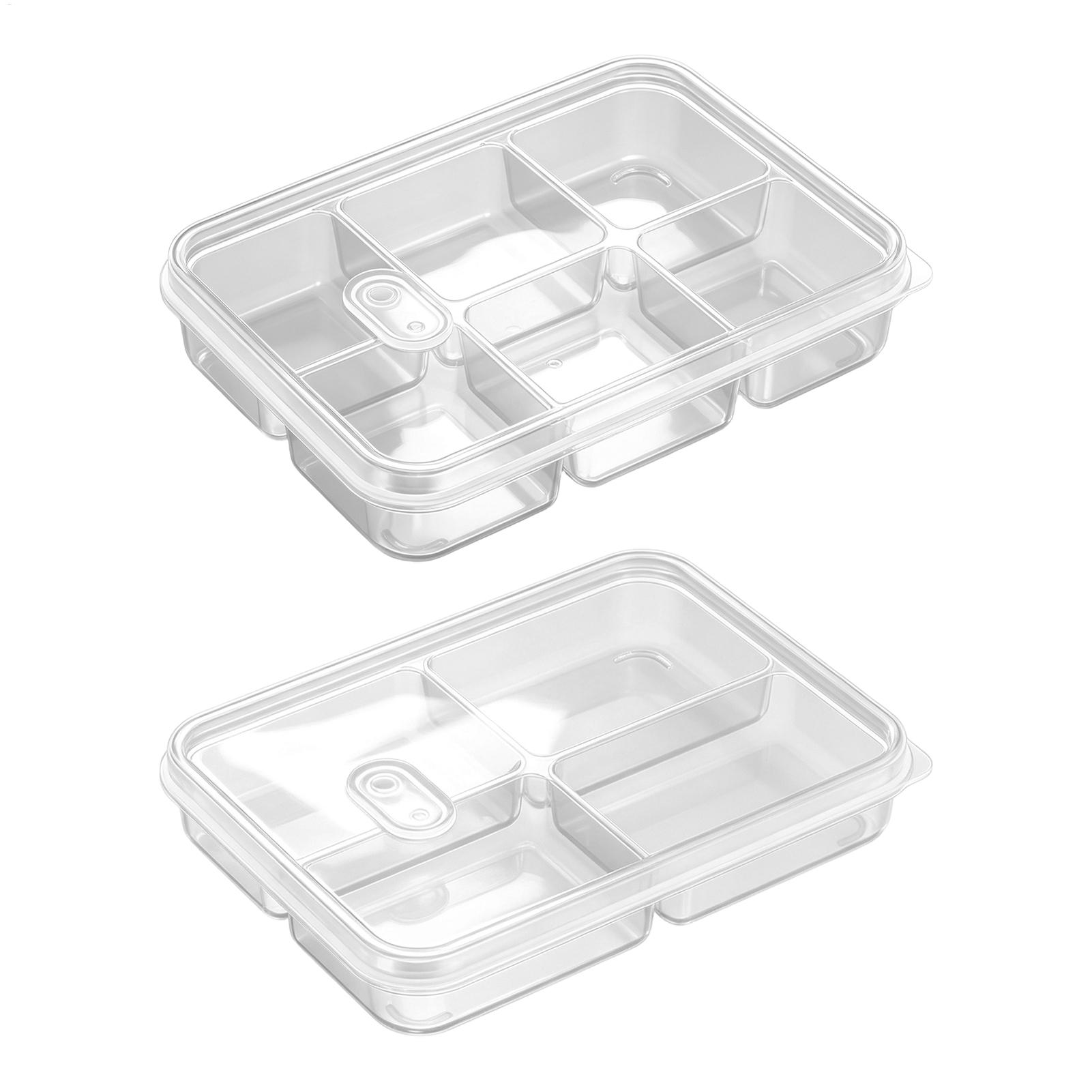 1PC Refrigerator Storage Box M - Food Storage With Dividers 评论和价格