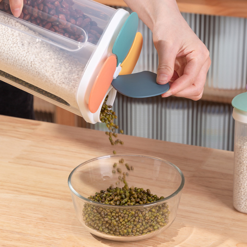 Kitchen Cereals Storage Box Pl - Airtight Cereal Jar 评论和价格