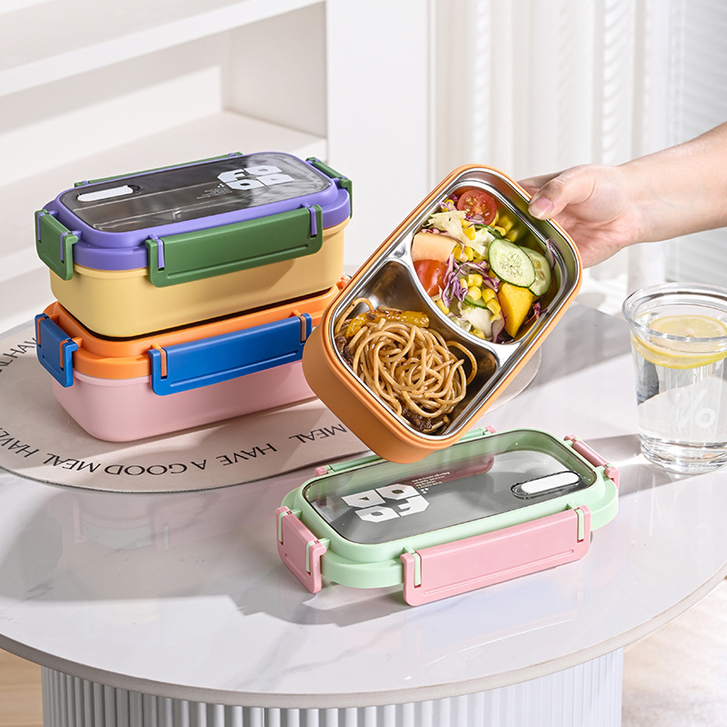 JUSTINLAU 2 Grid Bento Box Sta - Food Storage Underground 评论和价格