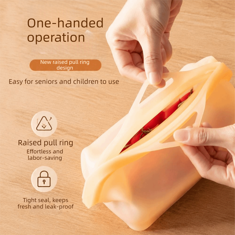 Leak Proof Silicone Food Stora - Food Storage And Temperature 评论和价格