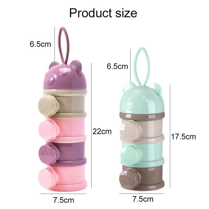 3/4Layer Baby Portable Baby Fo - Food Storage Baby 评论和价格