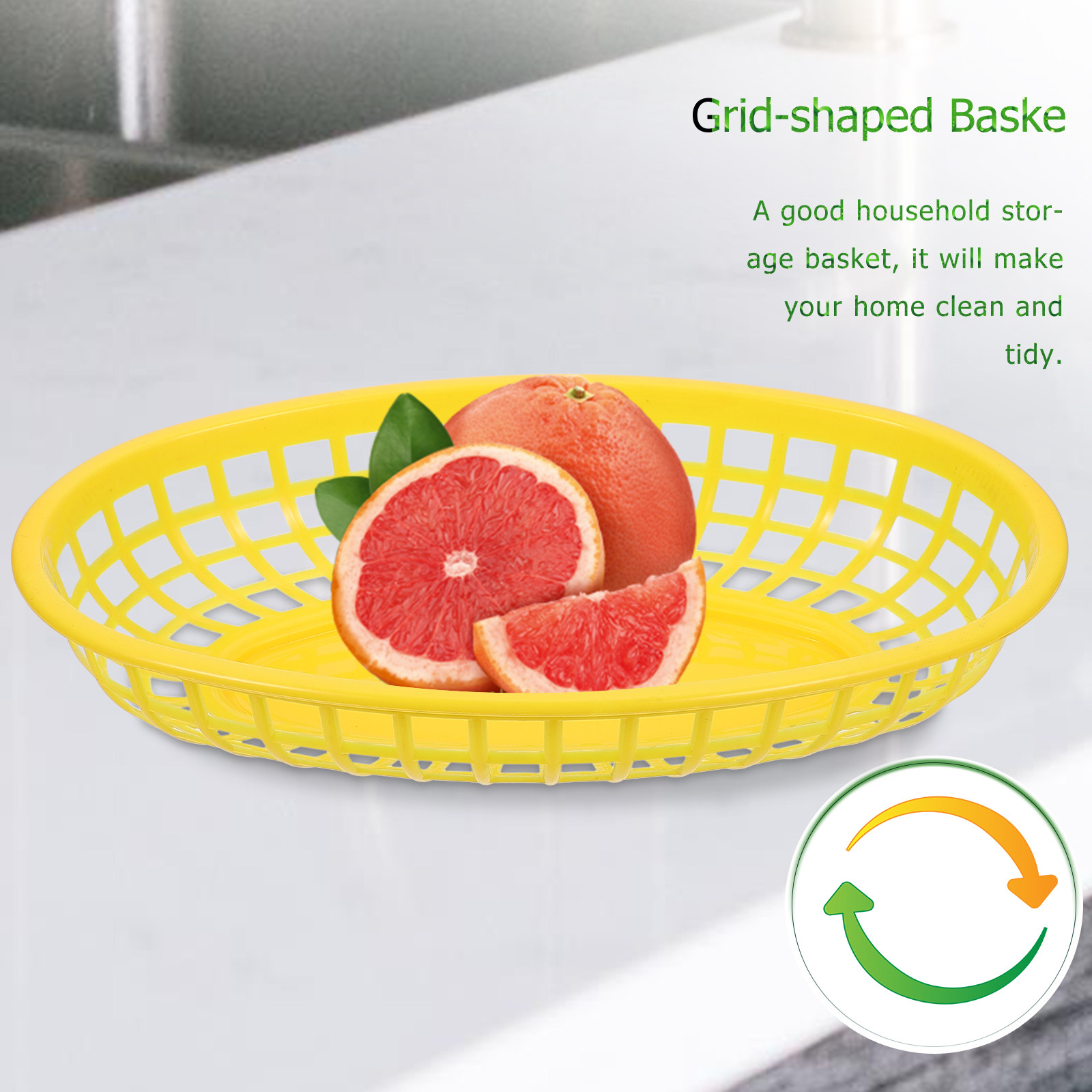 3Pcs Space Saving Plastic Stor - Food Storage Reserve 评论和价格