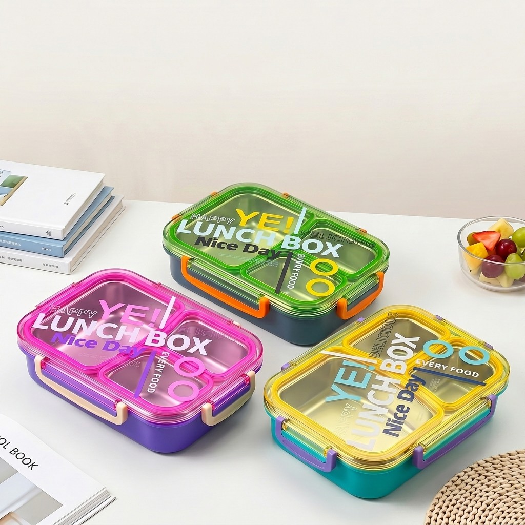 Microwavable 304 Stainless Ste - Food Storage With Dividers 评论和价格