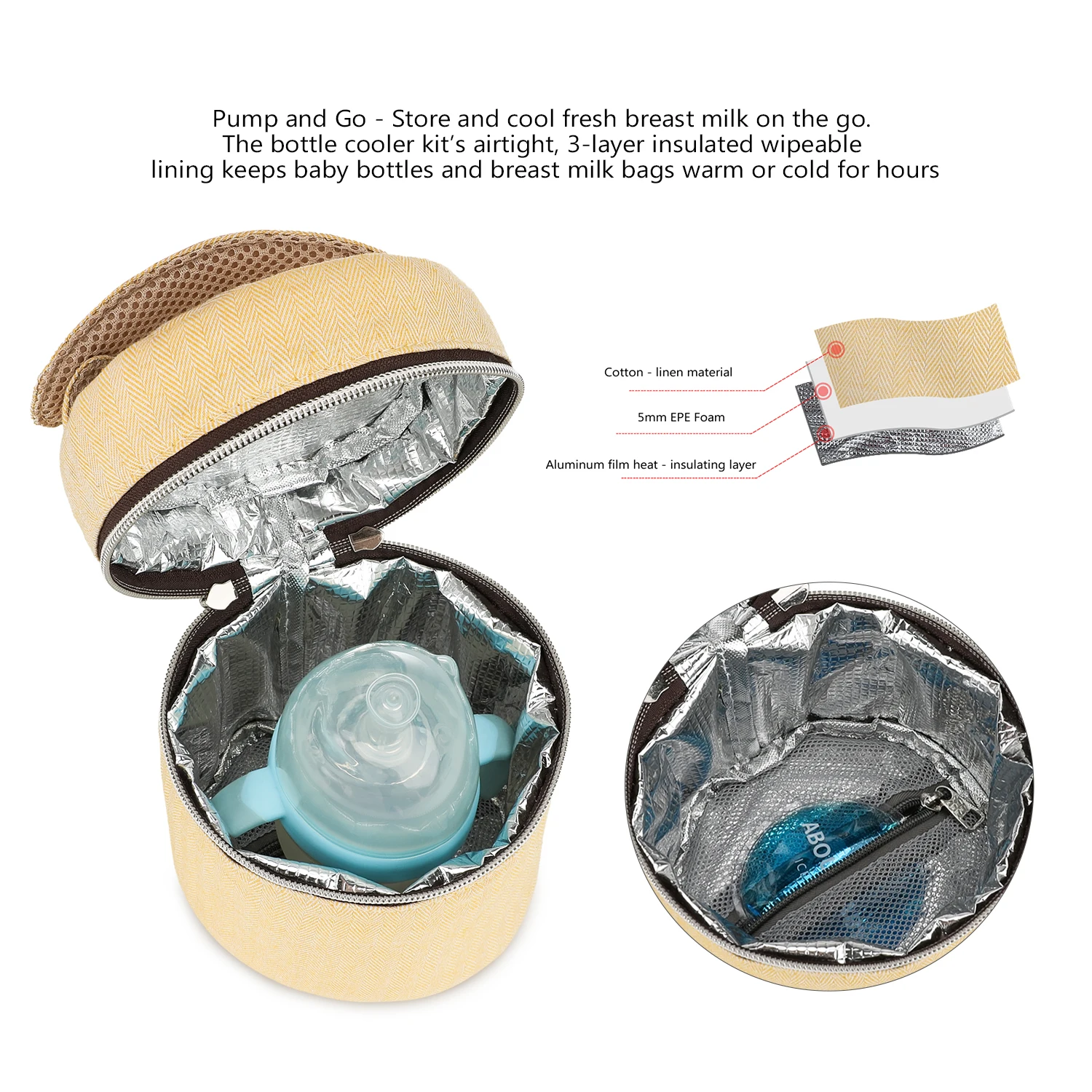 Bottle bag waterproof constant - Food Storage And Temperature 评论和价格