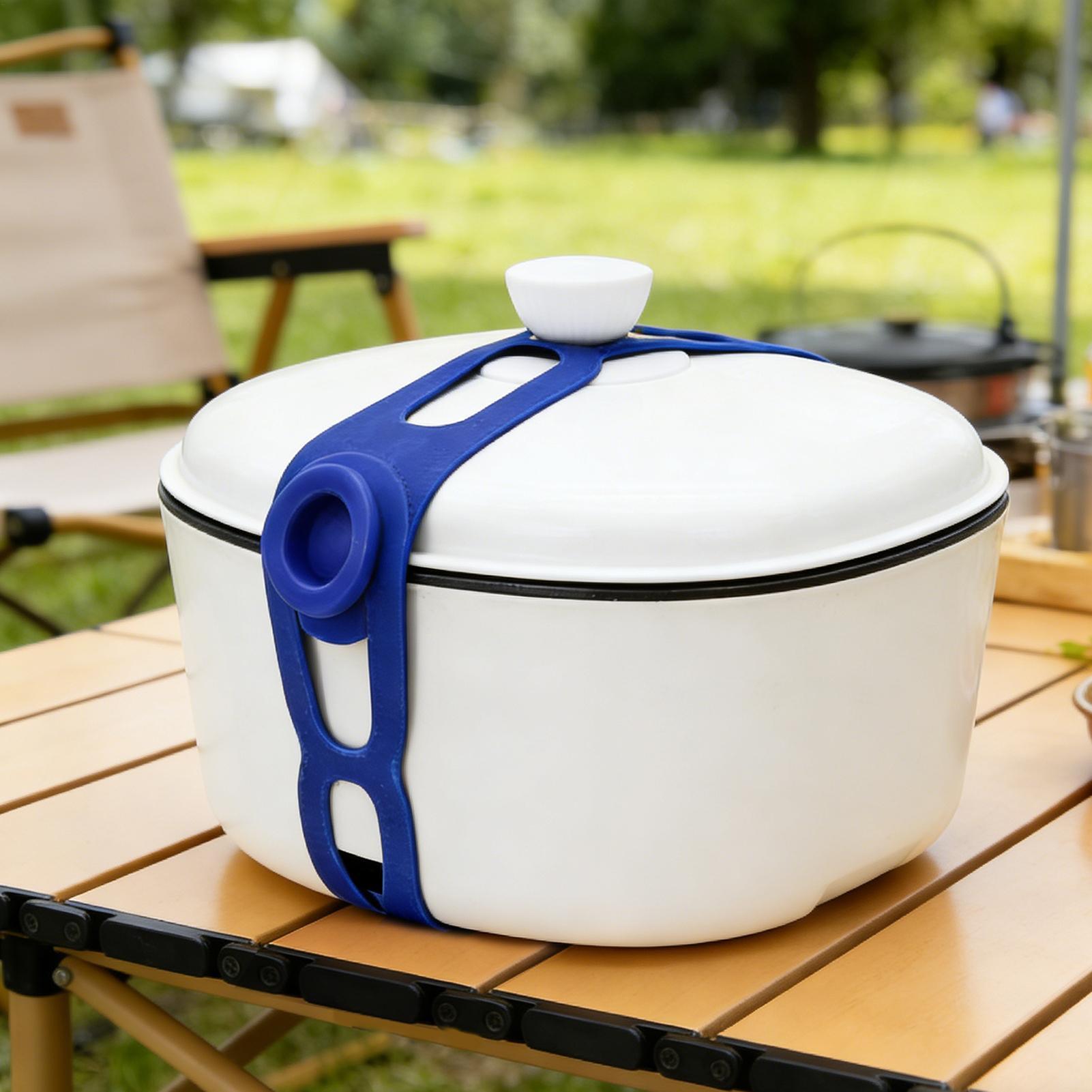 Silicone Pot Lid Strap Reusabl - Silicone Stretch Lid 评论和价格