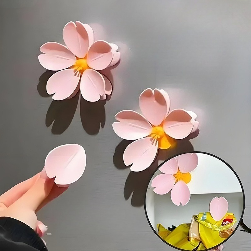 Sakura Magnetic Clip Creative  - Food Storage Plants 评论和价格