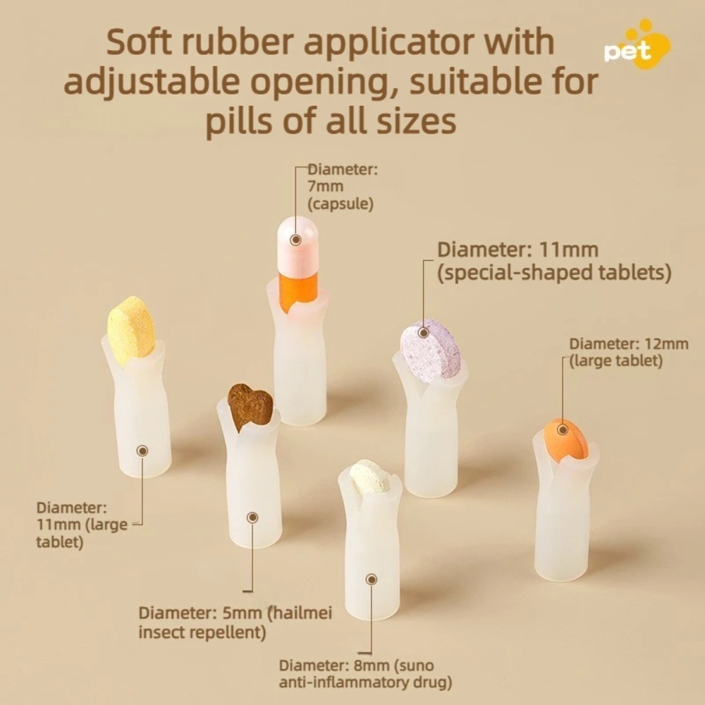 Soft Silicone Tip Pet Pill Fee - Storage Tips For Food 评论和价格