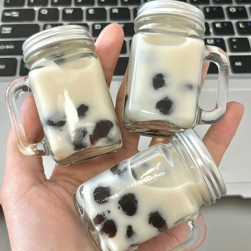 2/4/6Pcs 35ml Mini Glass Seale - Airtight Cereal Jar 评论和价格
