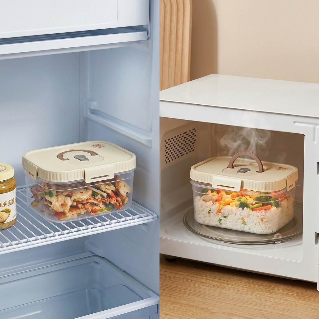 Clear Plastic Food Storage Box - Food Storage Safety 评论和价格