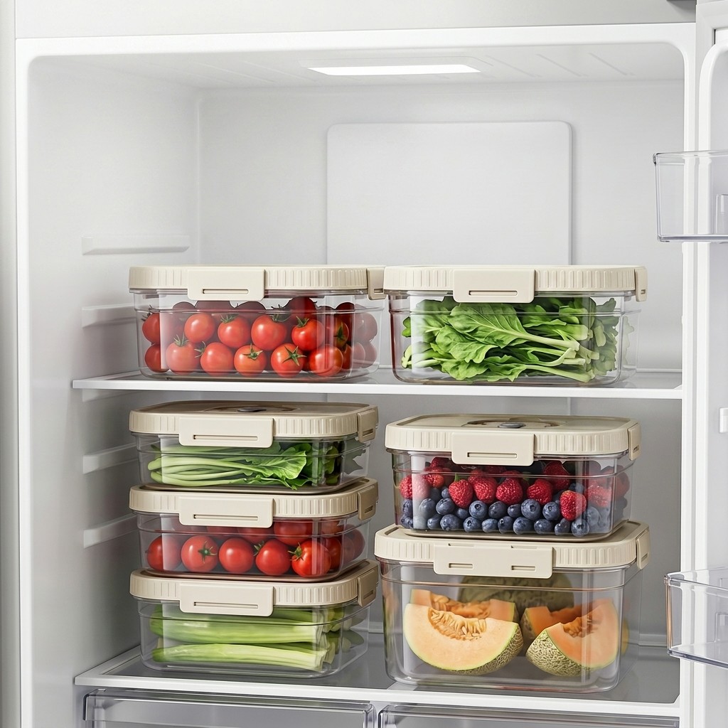 Clear Plastic Food Storage Box - Food Storage Safety 评论和价格
