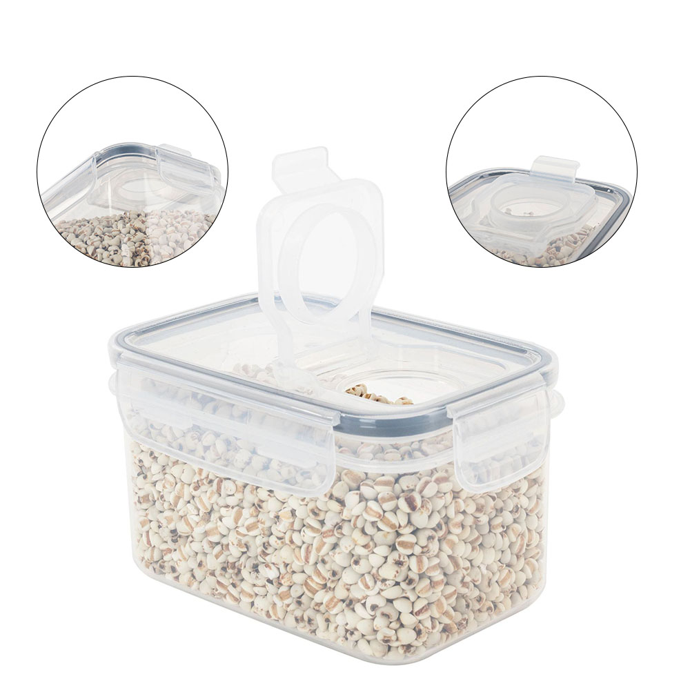 Sealed Plastic Food Storage Bo - Airtight Cereal Jar 评论和价格