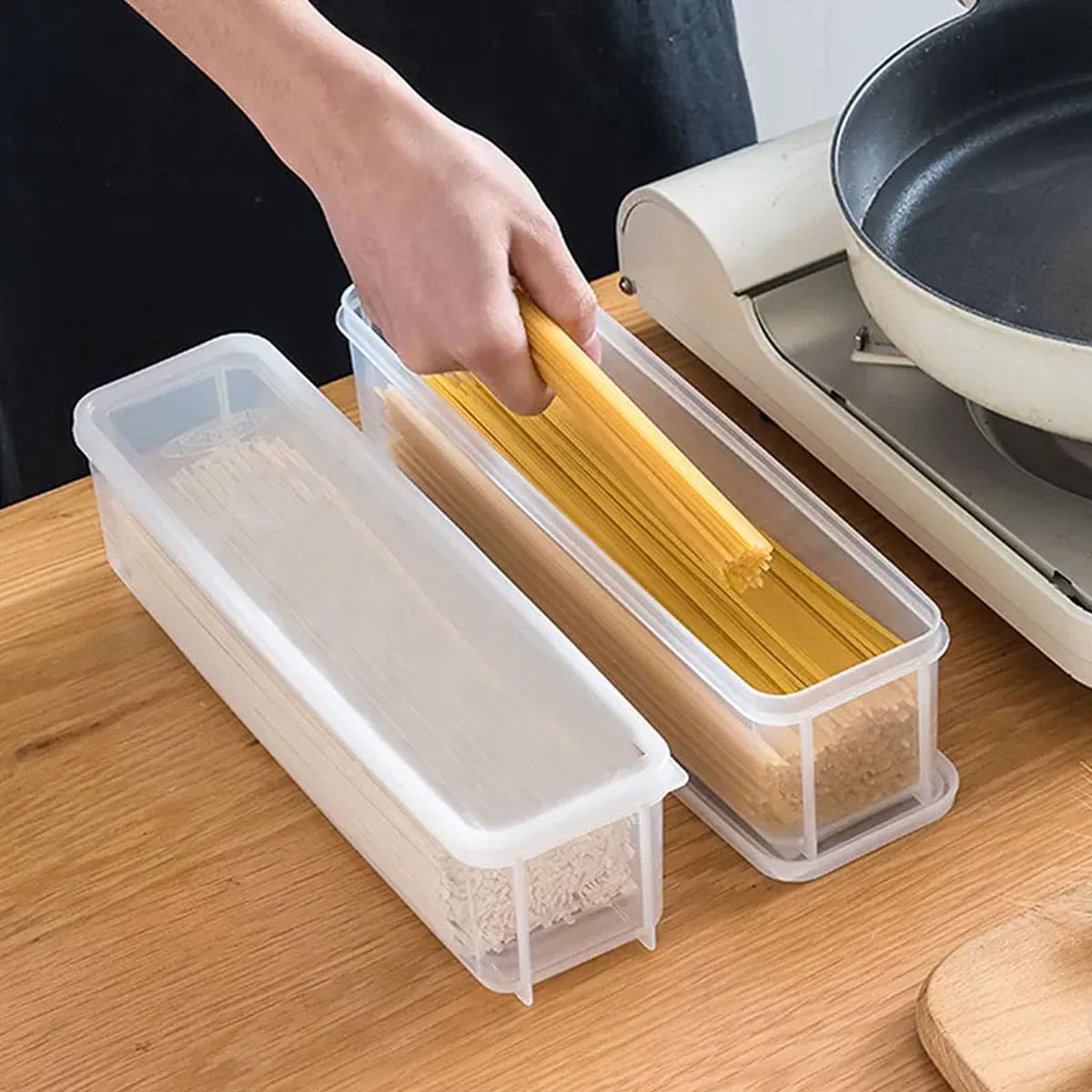 1 Plastic Transparent Storage  - Food Storage Boxes With Lids 评论和价格