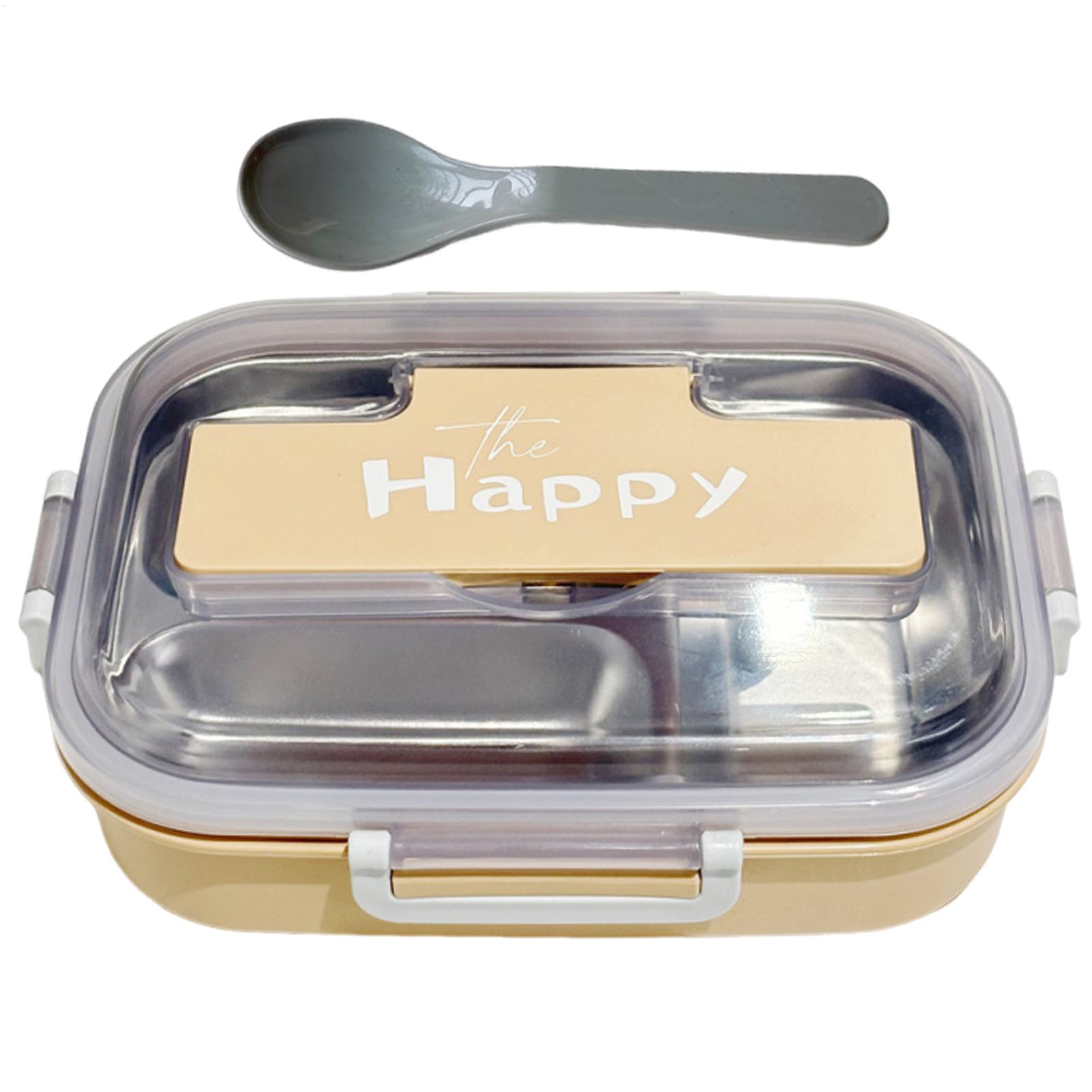 Portable Lunch Box Stainless S - Food Storage With Dividers 评论和价格