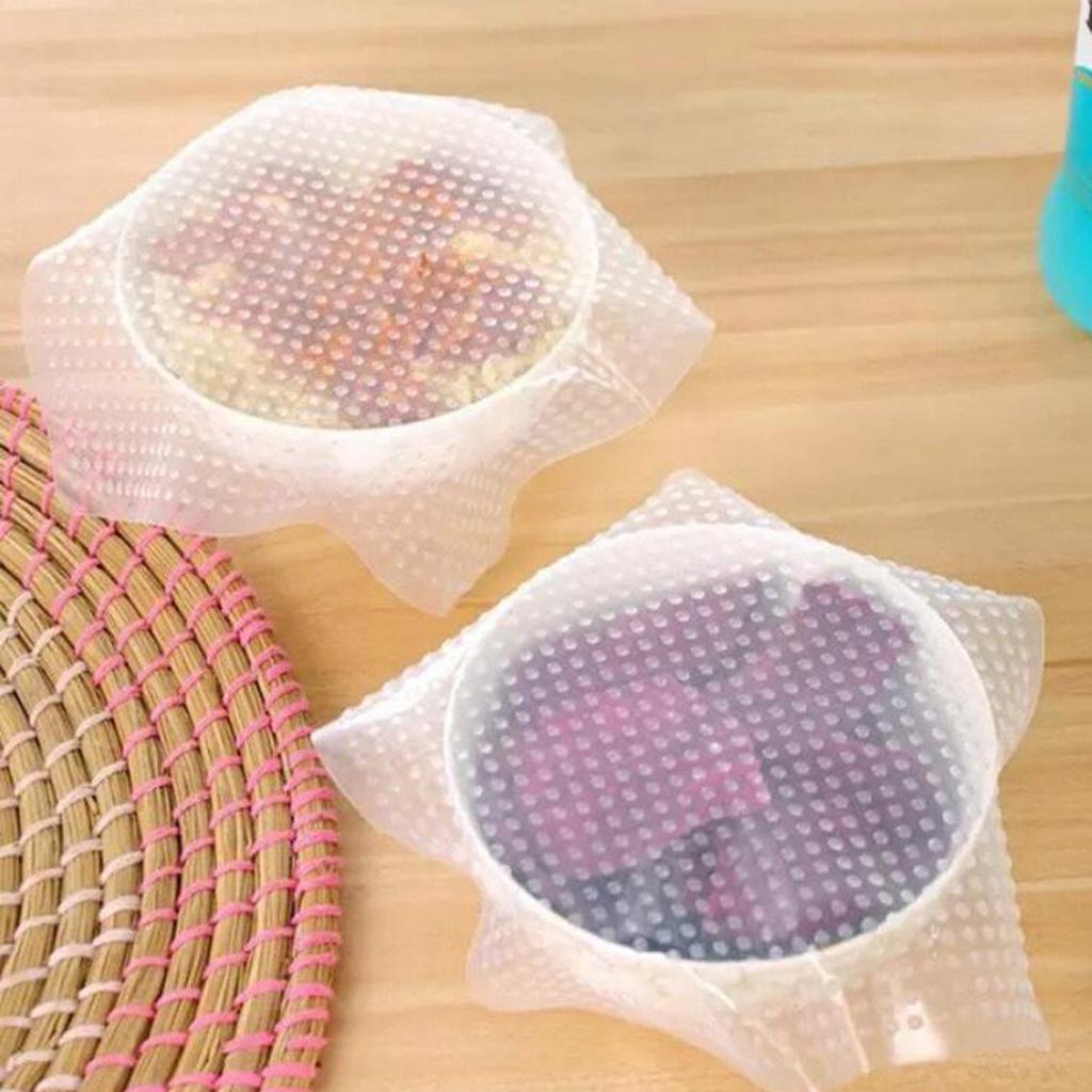 Durable Clear Silicone Stretch - Silicone Stretch Lid 评论和价格